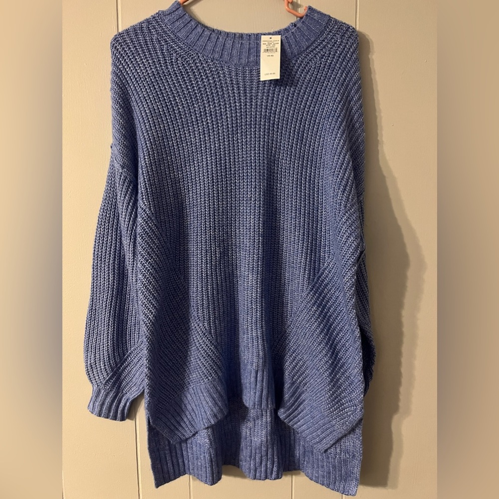 NWT American Eagle Blue Sweater Size XS